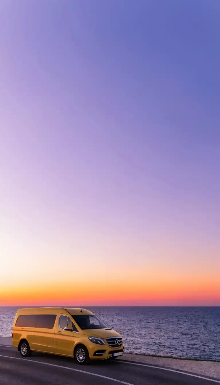 Athens Riviera Transfer with Mercedes-Benz 8-Seater