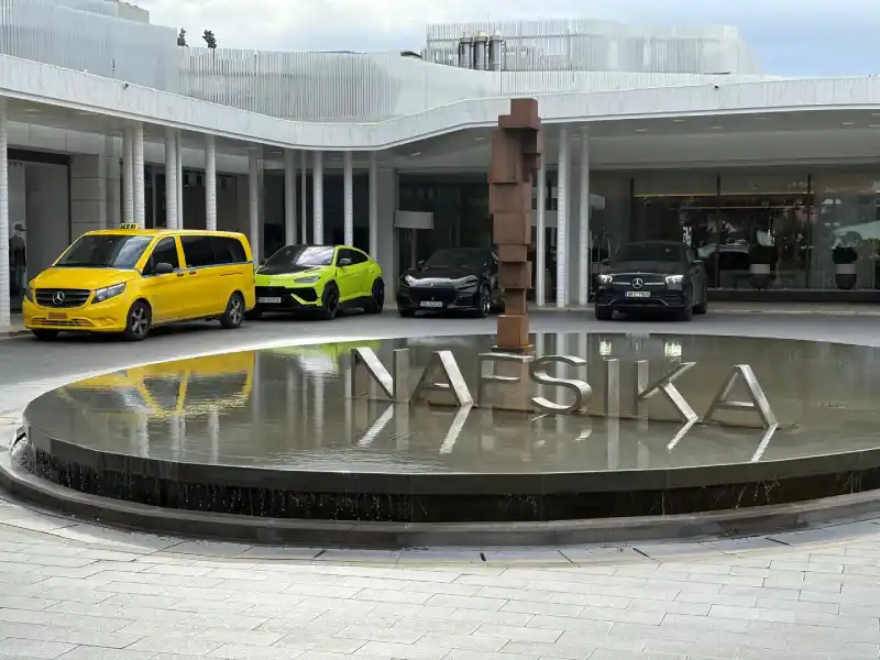 Athens taxi van fleet luxury vehicles